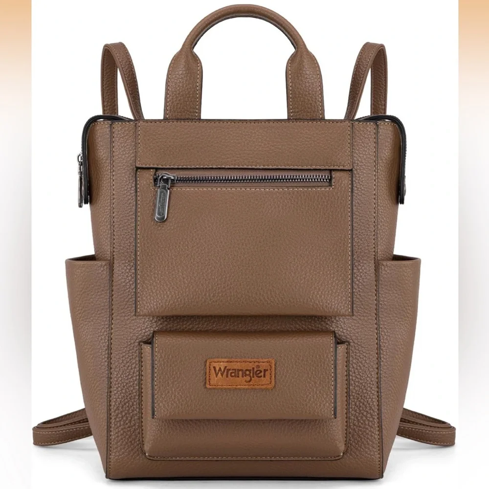 Wrangler Leather convertible Backpack